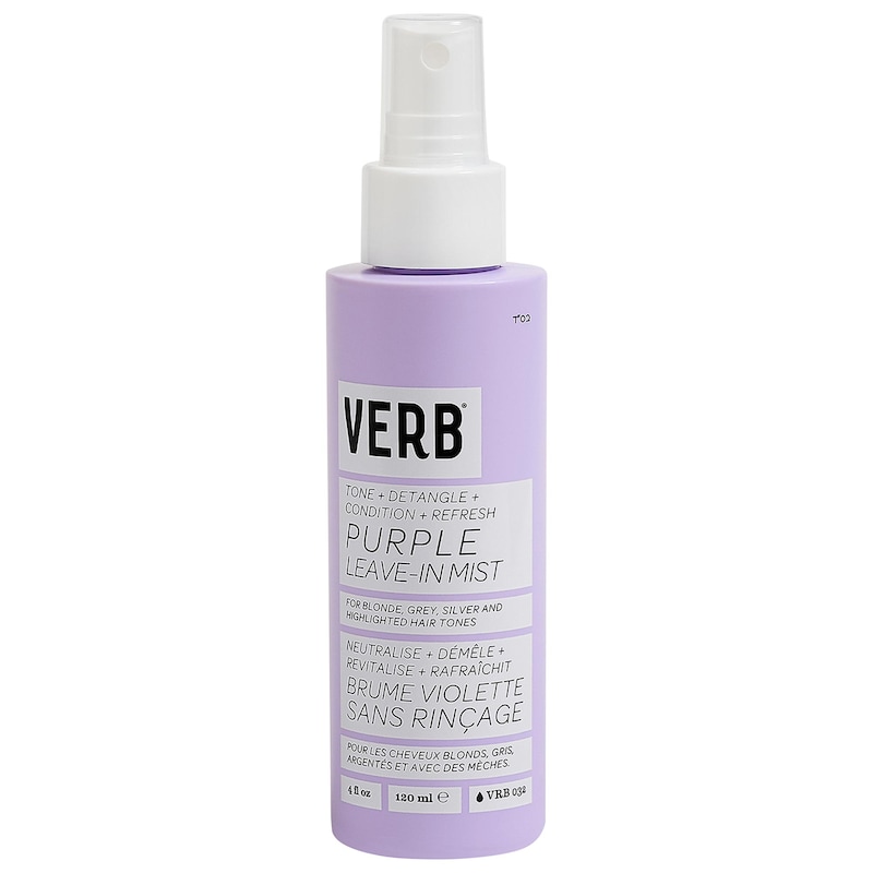 Brighten and Detangle Purple Leave-In for Blonde Hair