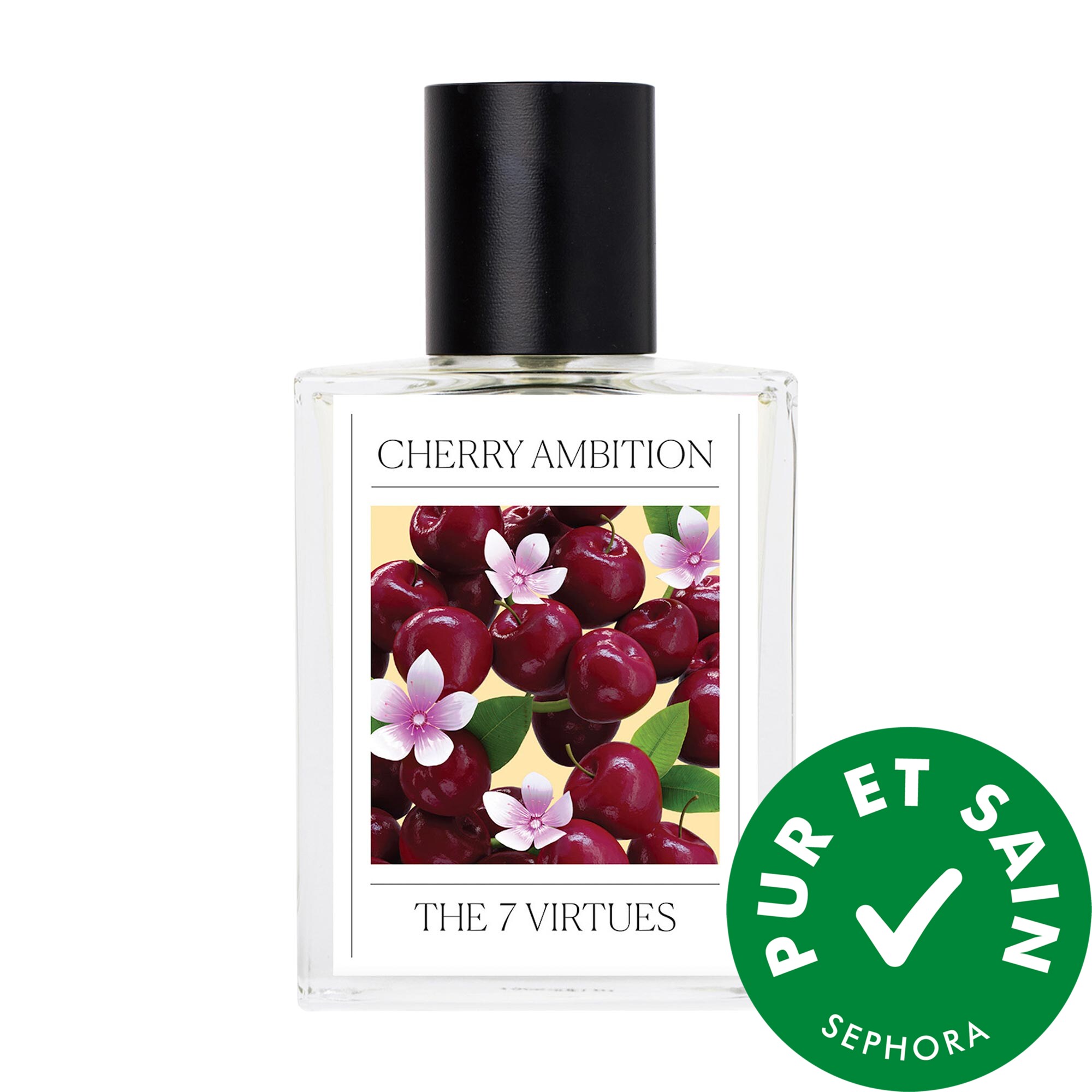 The 7 Virtues Eau de parfum Cherry Ambition avec guimauves 1.7 oz / 50 ml eau de parfum vaporisateur