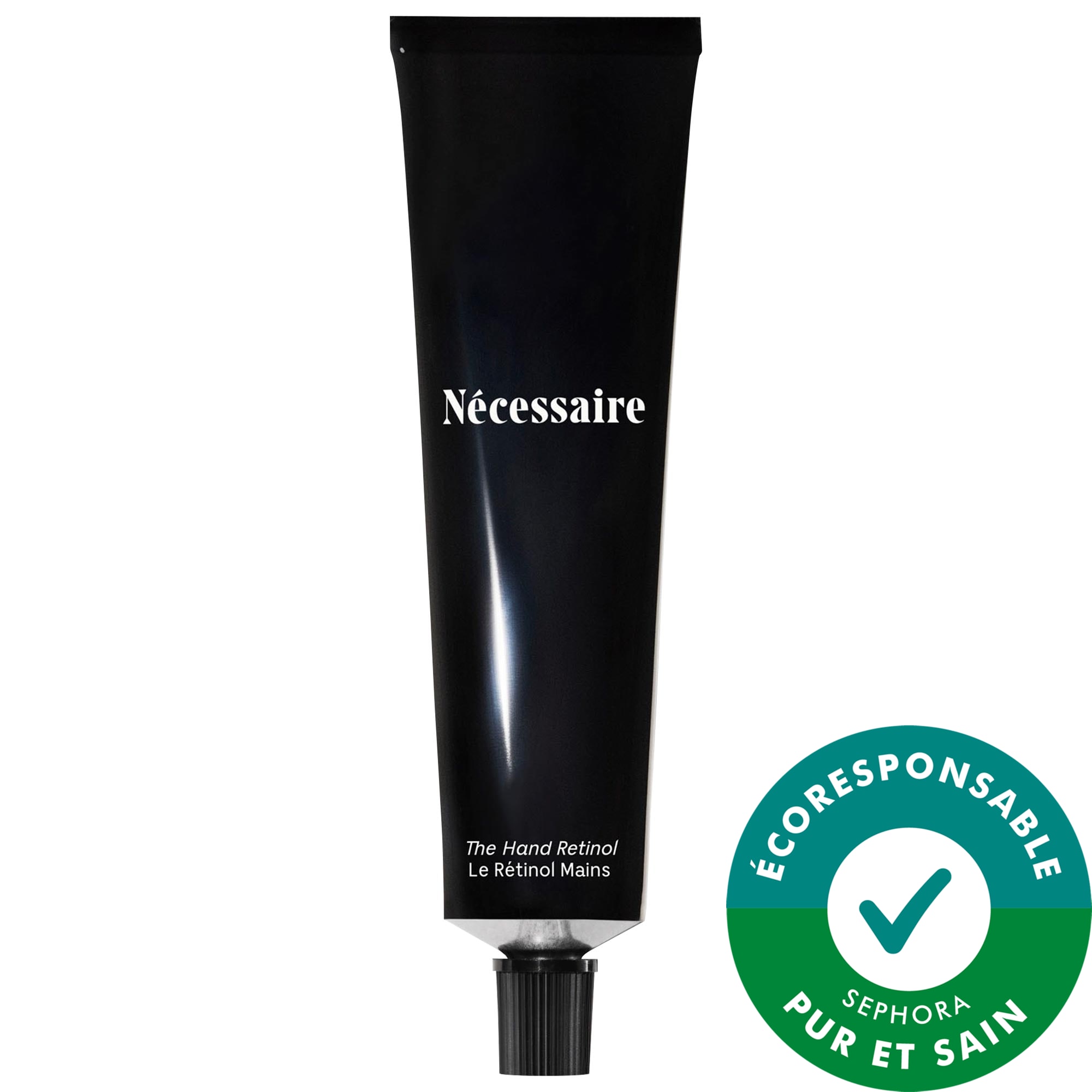 Nécessaire Le Rétinol Mains: sérum réparateur au rétinol pour la peau avec 0,25 % de rétinol pur, 5 % d'AHA et 10 peptides 2.2 oz / 65 ml
