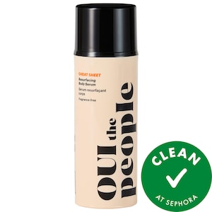 OUI the People Cheat Sheet Resurfacing Body Exfoliant Serum with AHA + BHA INTERNATIONAL SHIPPING
