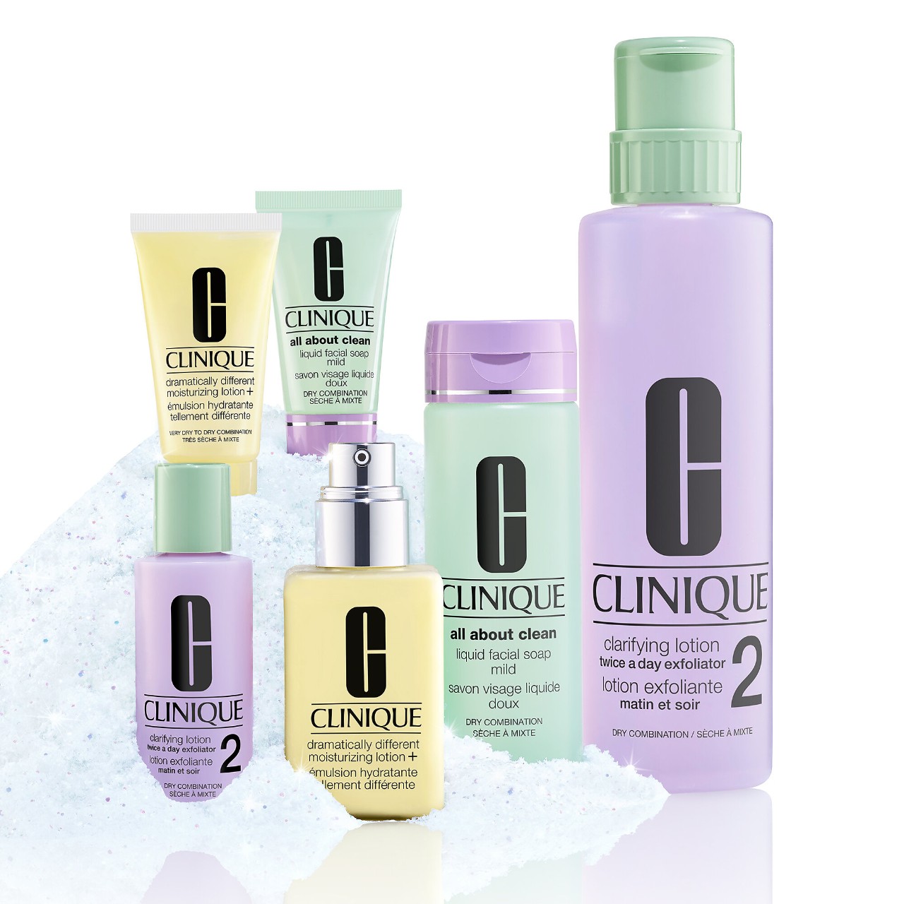 CLINIQUE Great Skin Everywhere 3Step Skincare Set For Dry Skin Mall