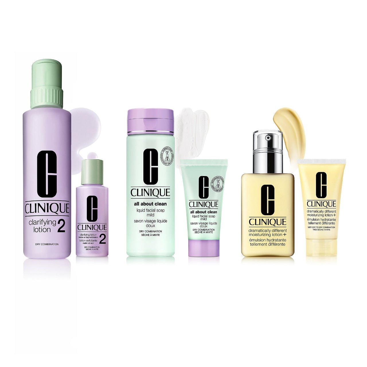 CLINIQUE Great Skin Everywhere 3Step Skincare Set For Dry Skin Mall