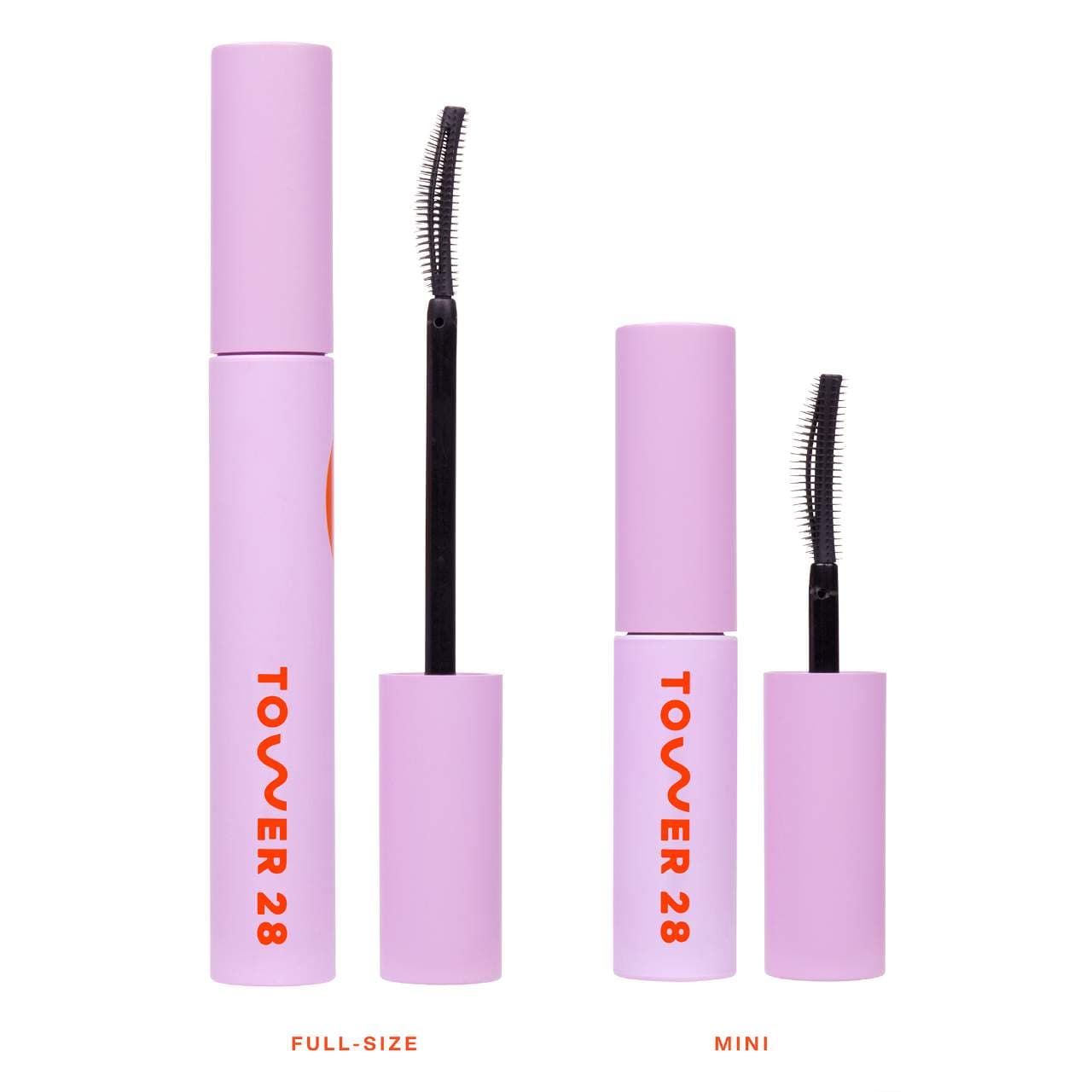 Мини-тушь для ресниц Tower 28 Beauty MakeWaves для длины и объёма — фото 4
