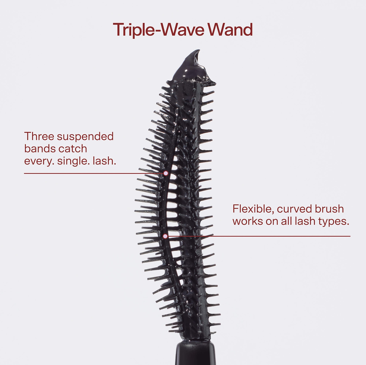 MakeWaves® Lengthening + Volumizing Mascara