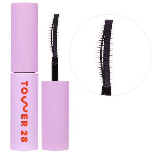 Мини-тушь для ресниц Tower 28 Beauty MakeWaves для длины и объёма