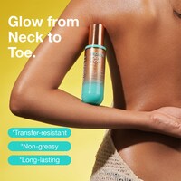 Bronze Body Glow Transfer-Resistant Luminous Body Oil with Guarana & Green Coffee