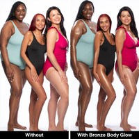 Bronze Body Glow Transfer-Resistant Luminous Body Oil with Guarana & Green Coffee