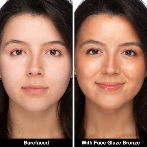 Bronze Face Glaze Gel Cream with Squalane, Ceramides & Hyaluronic Acid