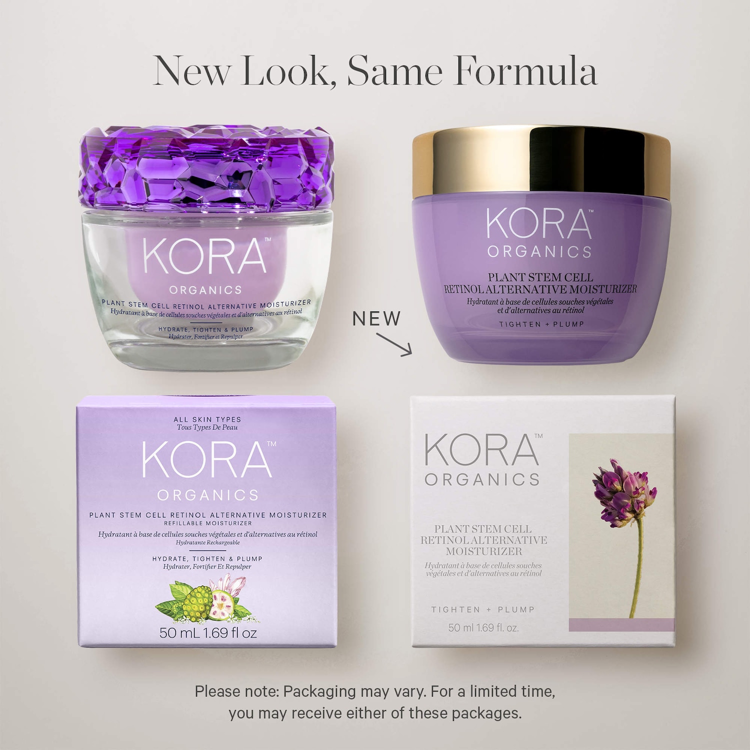 Plant Stem Cell Retinol Alternative Firming Moisturizer - KORA