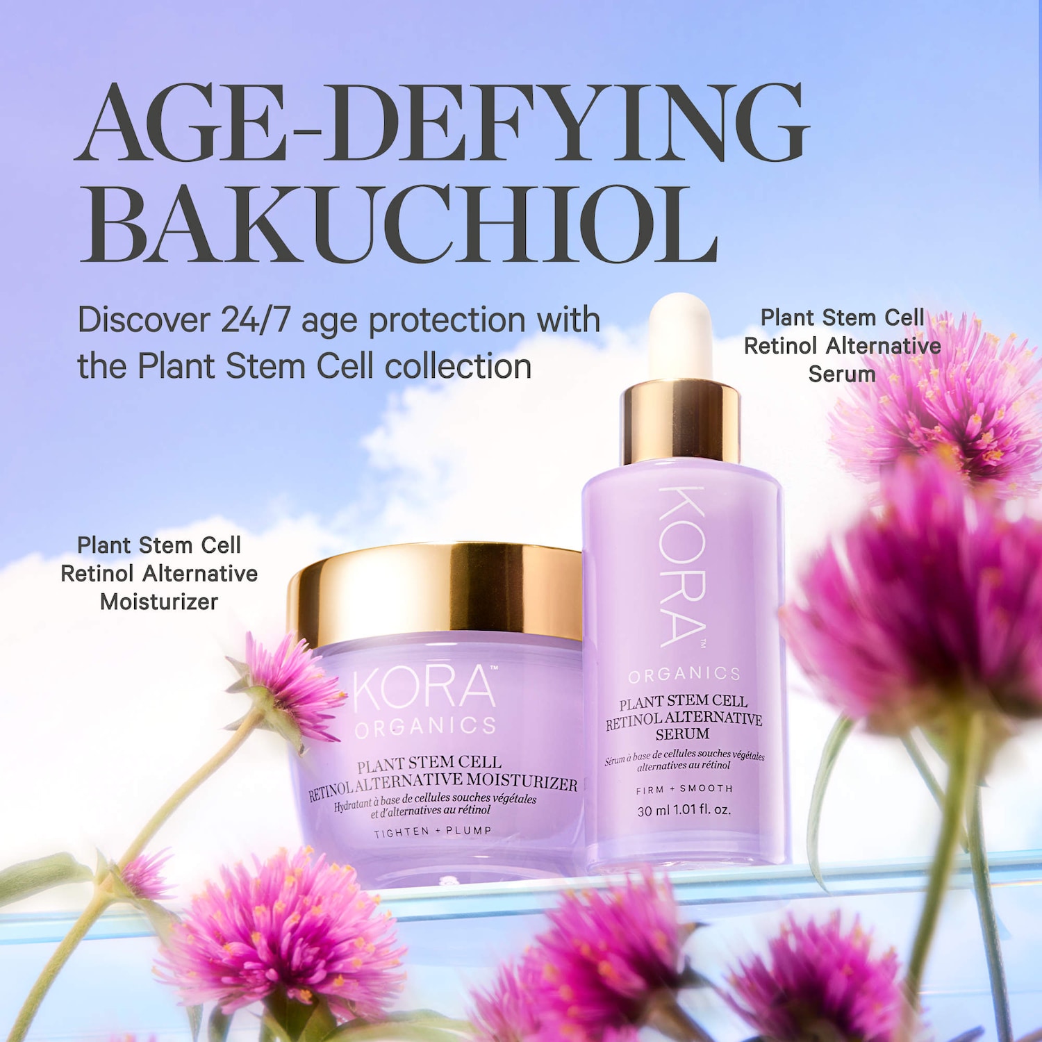 Plant Stem Cell Retinol Alternative Firming Moisturizer - KORA