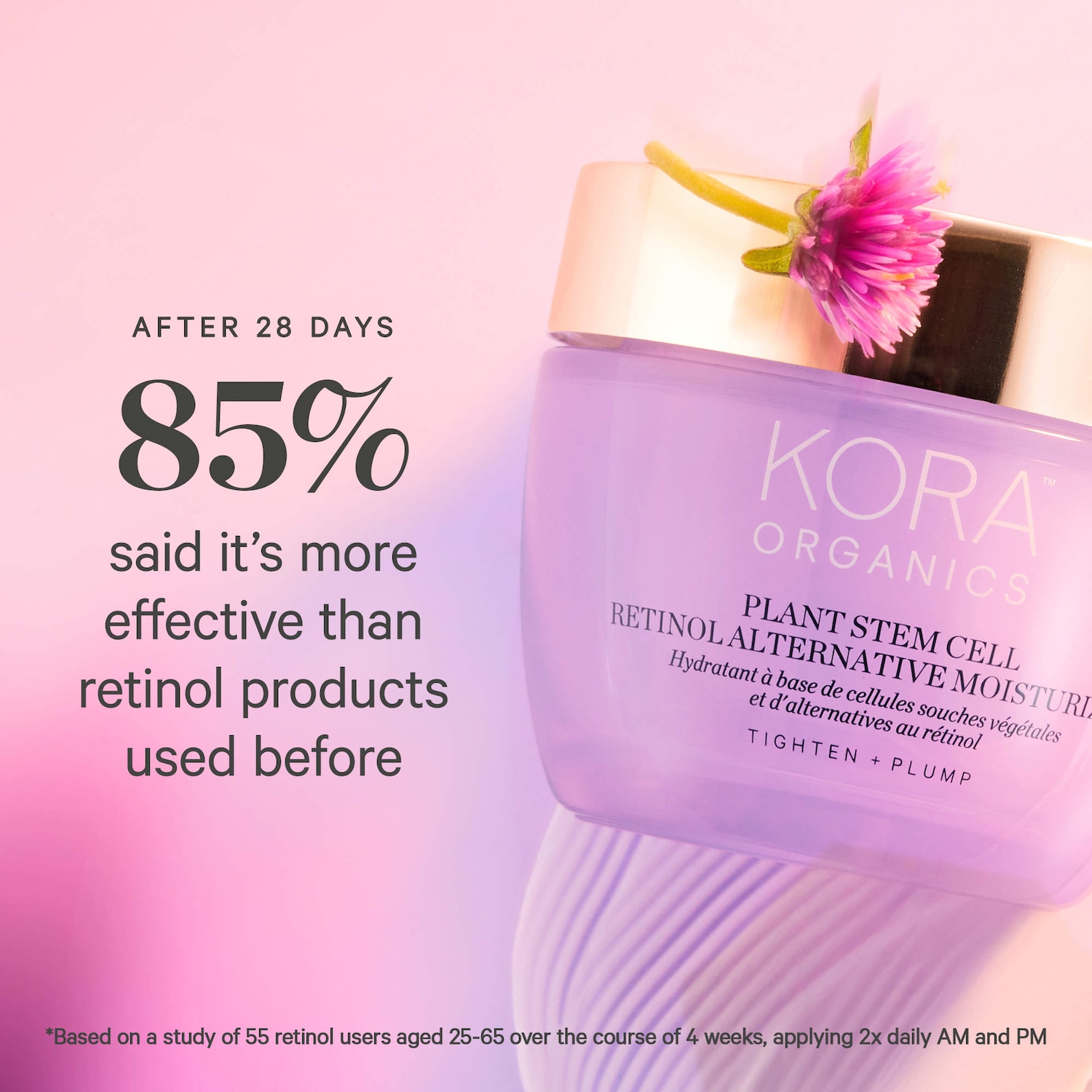 KORA Organics　レチノール　クリーム Plant Stem Cell Retinol Alternative Firming Moisturizer - KORA