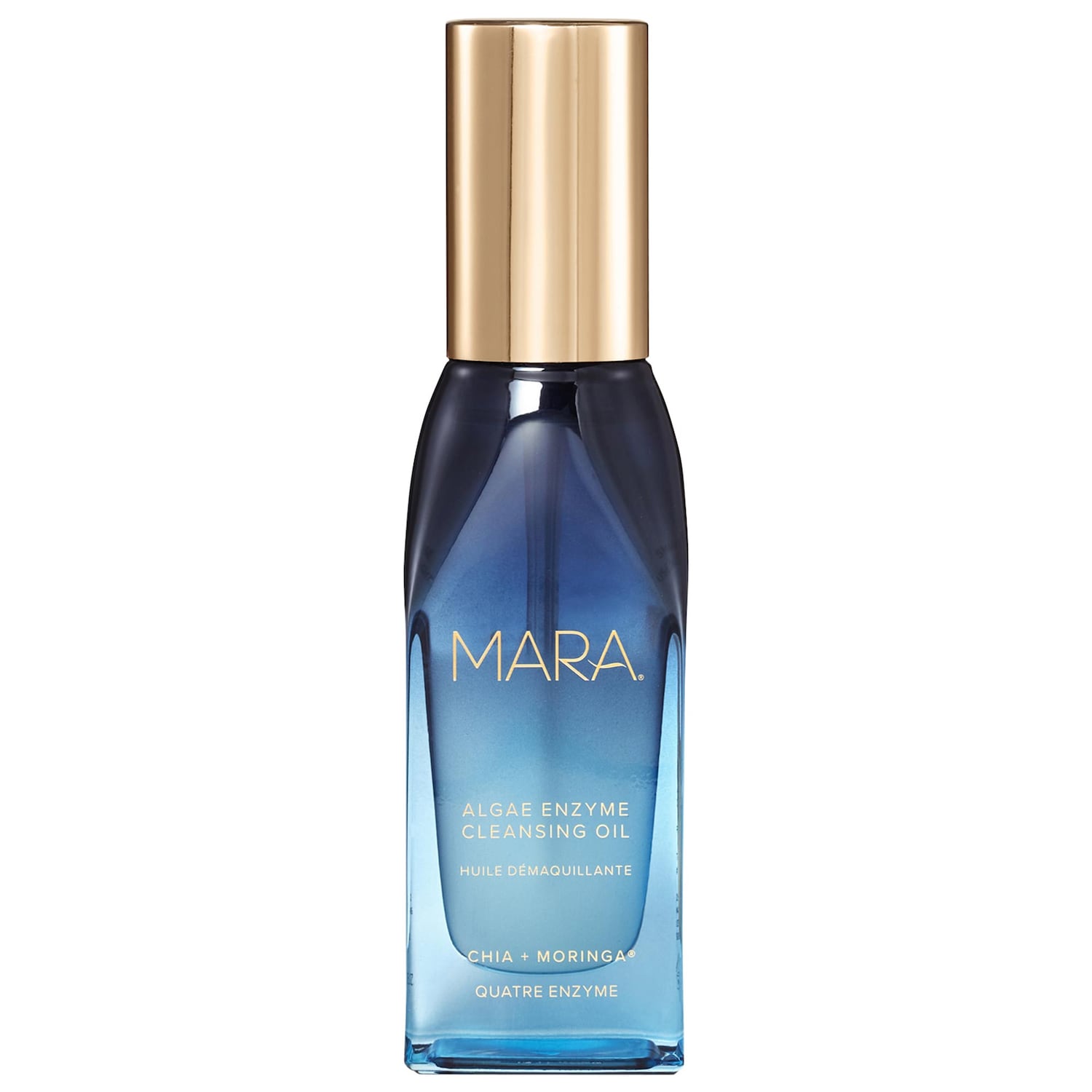 Мини-версия очищающего масла для снятия макияжа Mara с ферментами водорослей и чиа — фото 1