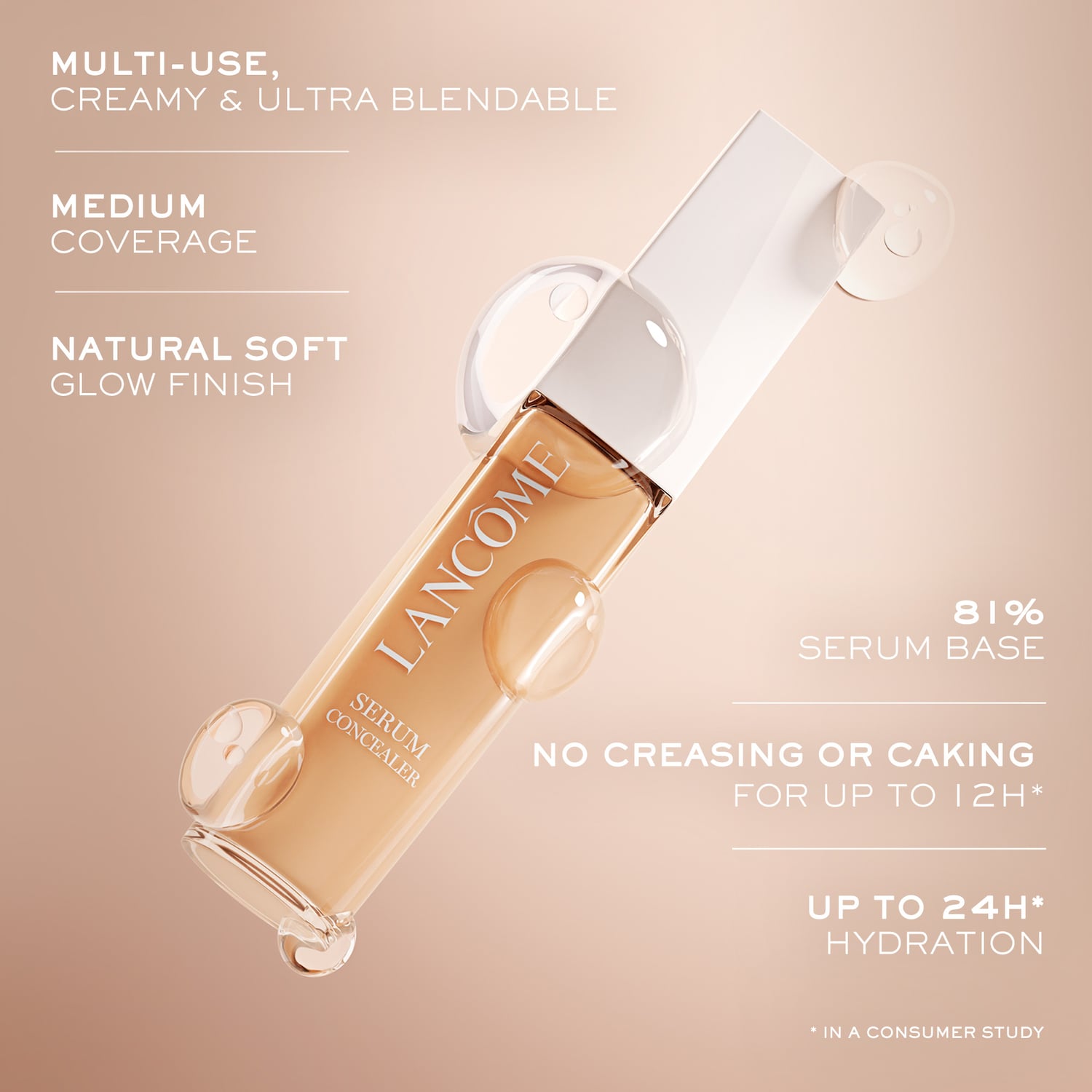 Care and Glow Serum Concealer with Hyaluronic Acid