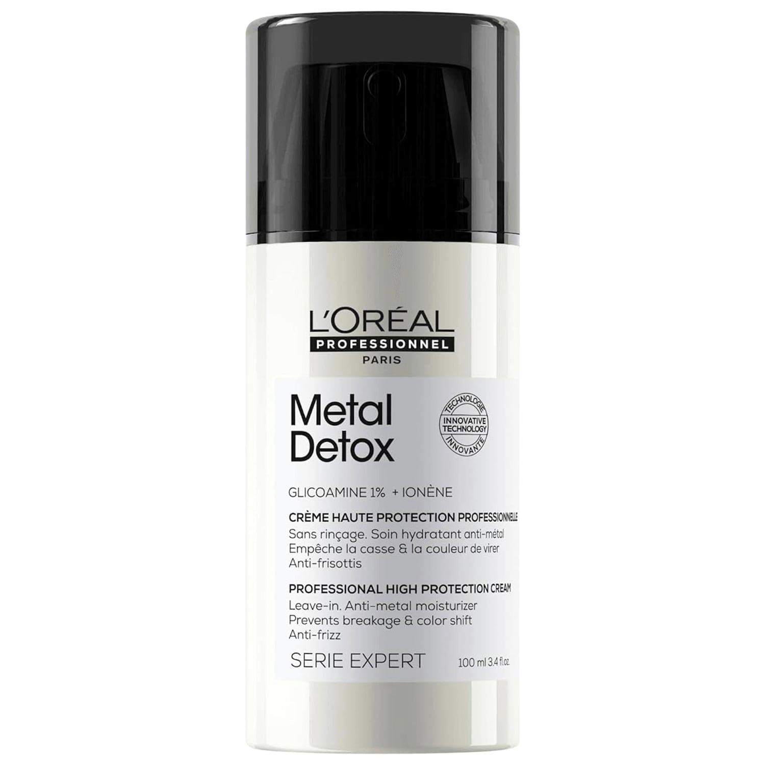 Несмываемый крем для укладки сухих повреждённых волос L'Oréal Professionnel Metal Detox — фото 1