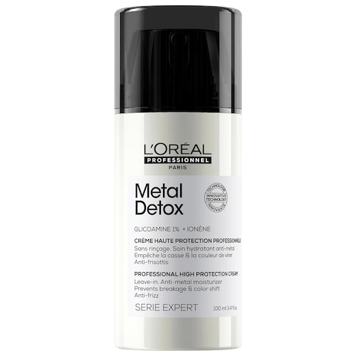 Несмываемый крем для укладки сухих повреждённых волос L'Oréal Professionnel Metal Detox