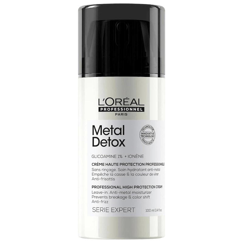 Metal Detox Repair Leave-In Styling Cream for Dry, Damaged Hair