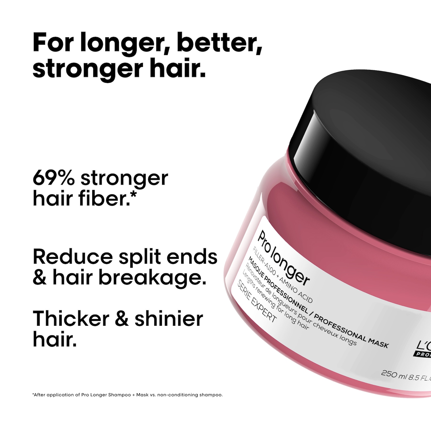 Pro Longer Hair Thickening Mask for Split Ends