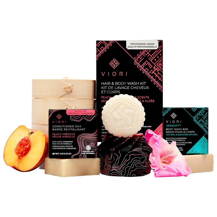 Shampoo, Conditioner & Body Wash Bar Set Viori Sephora