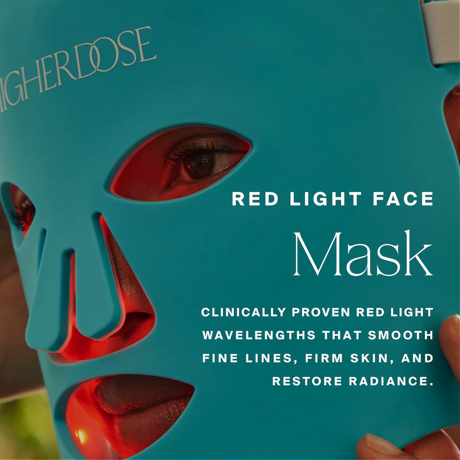 Red Light Face Mask for Fine Lines & Glowing Skin