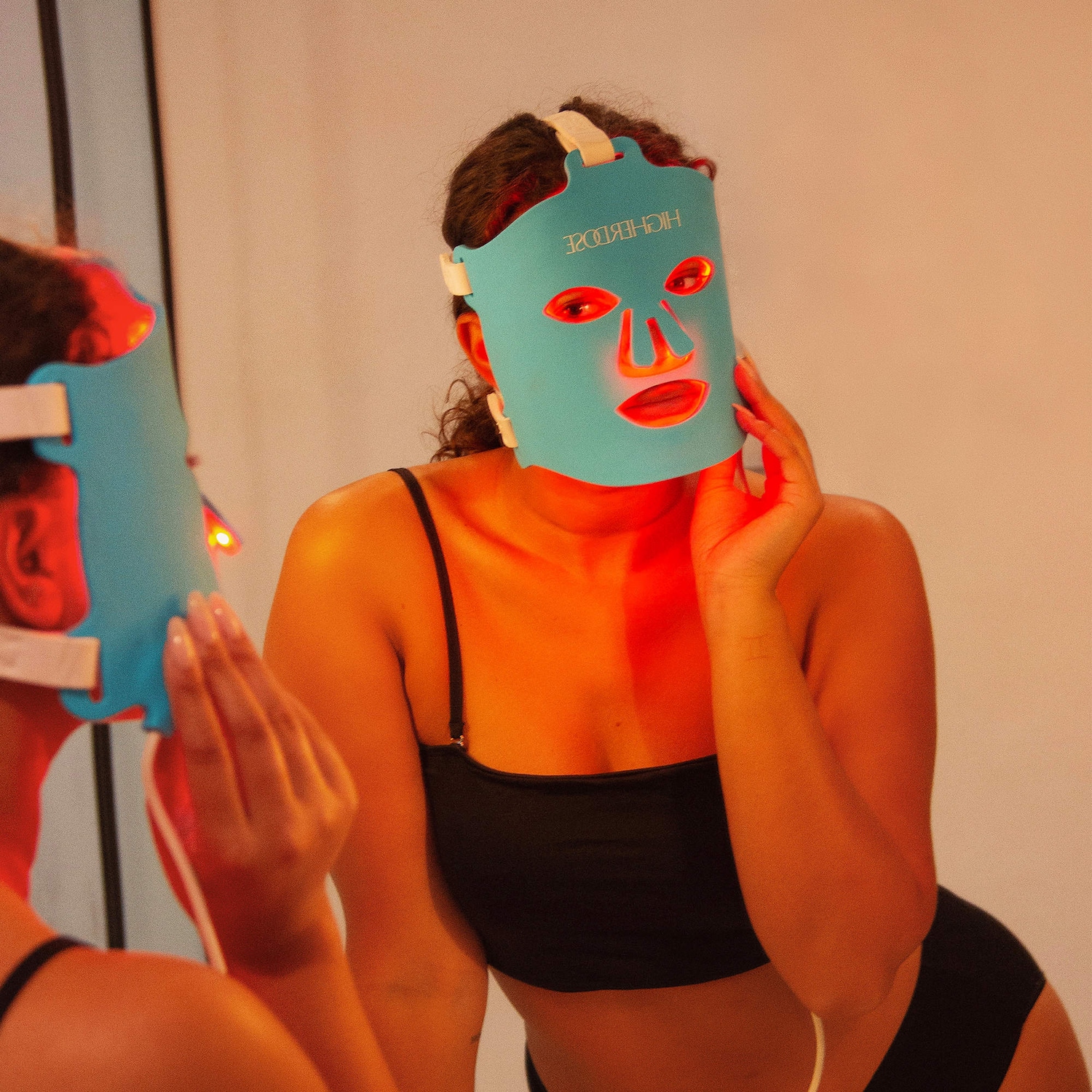Red Light Face Mask for Fine Lines & Glowing Skin