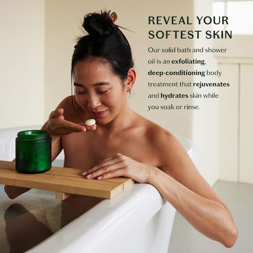 Pebble is a popular exfoliating solid bath and shower oil that offers a refreshing and invigorating experience during your bathing routine. Made with fresh eucalyptus, this product provides numerous benefits for your skin and overall well-being.