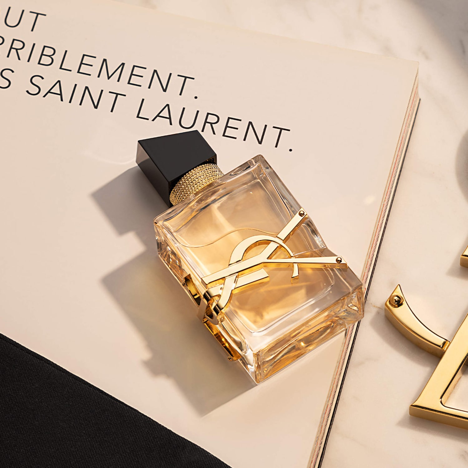 YSL Libre 50ml +詰め替え付き Libre Eau De Parfum Refill with Orange Blossom & Lavender - Yves