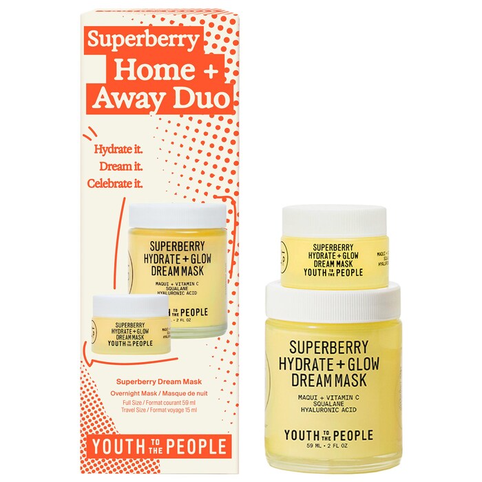 Superberry Dream Mask Home & Away Set - Youth To The People | Sephora