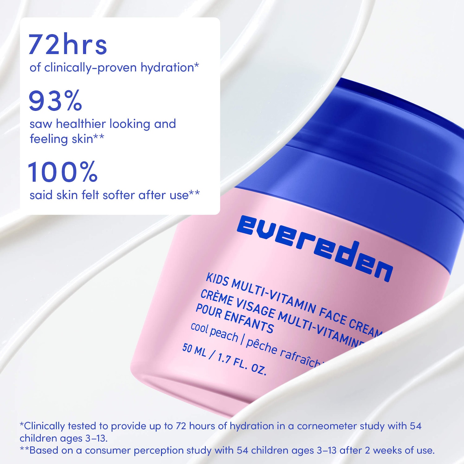 Kids Multi-Vitamin Face Cream with Vitamin E, B3, B5 (Niacinamide) & Squalane