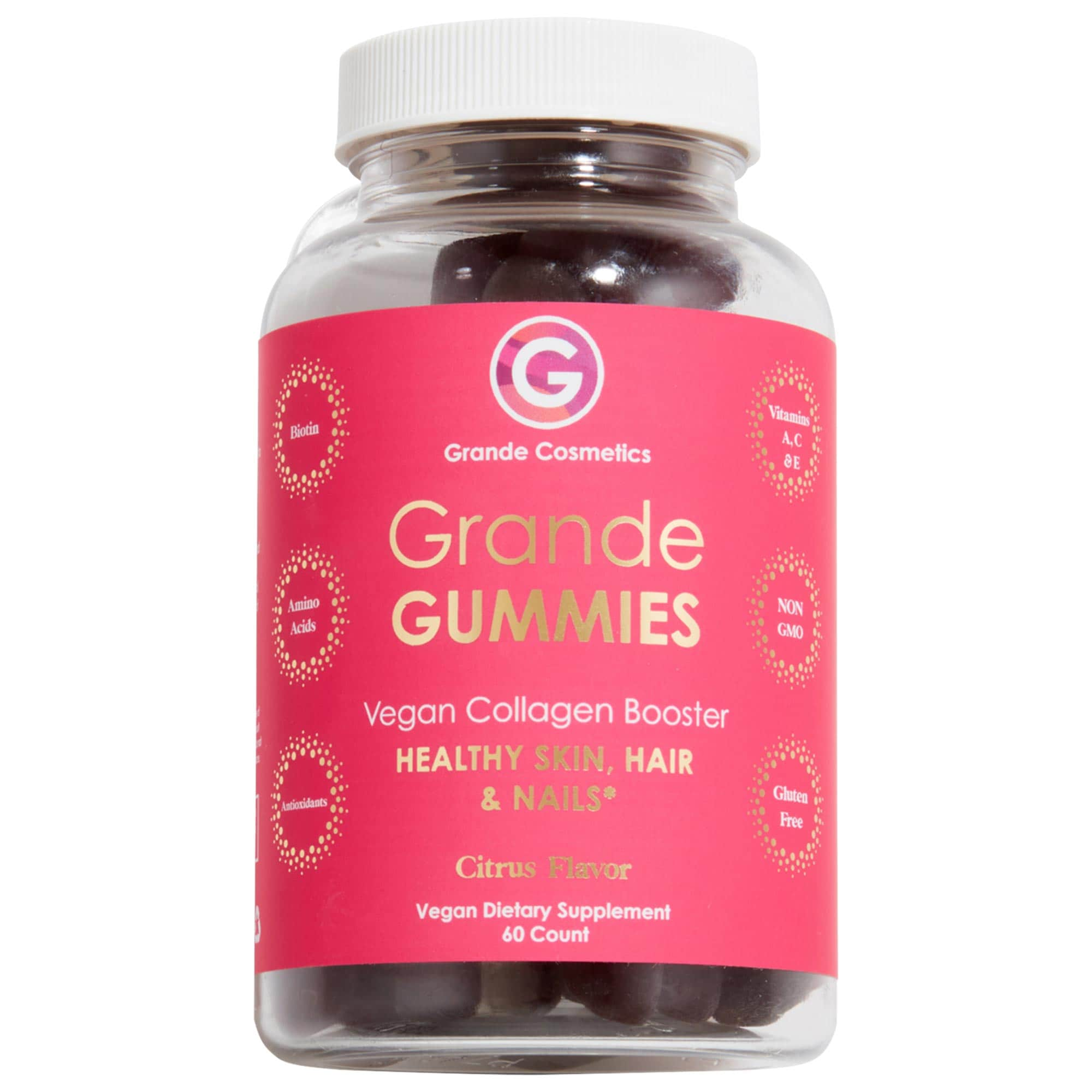 GrandeGUMMIES Vegan Collagen Booster Gummy