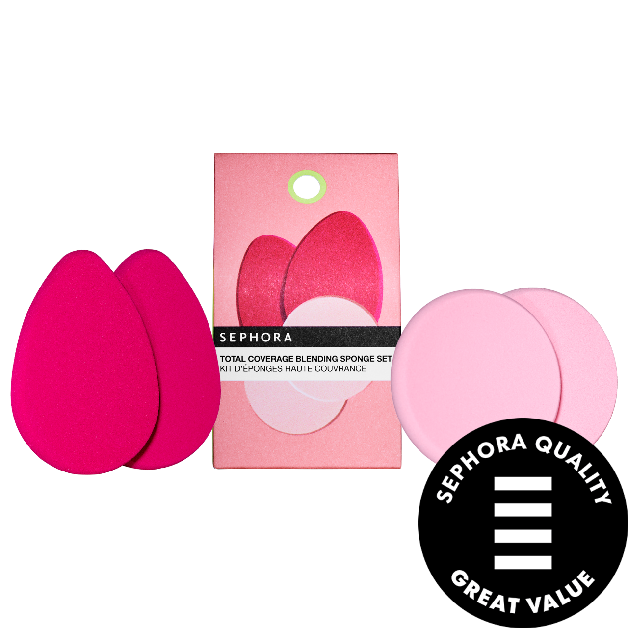 SEPHORA COLLECTION Total Coverage Blending Sponge Set