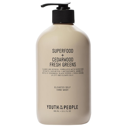 Антиоксидантное мыло для рук с капустой и зелёным чаем Youth To The People Superfood
