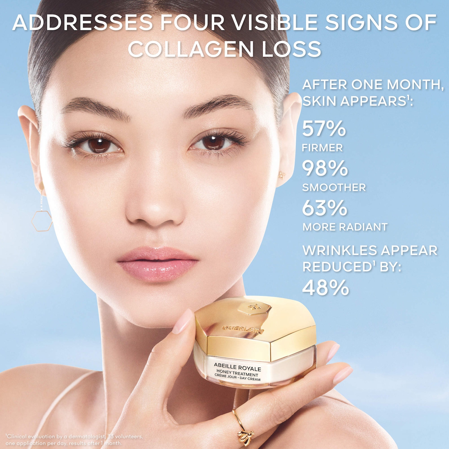 Abeille Royale Honey Treatment Day Cream with Hyaluronic Acid