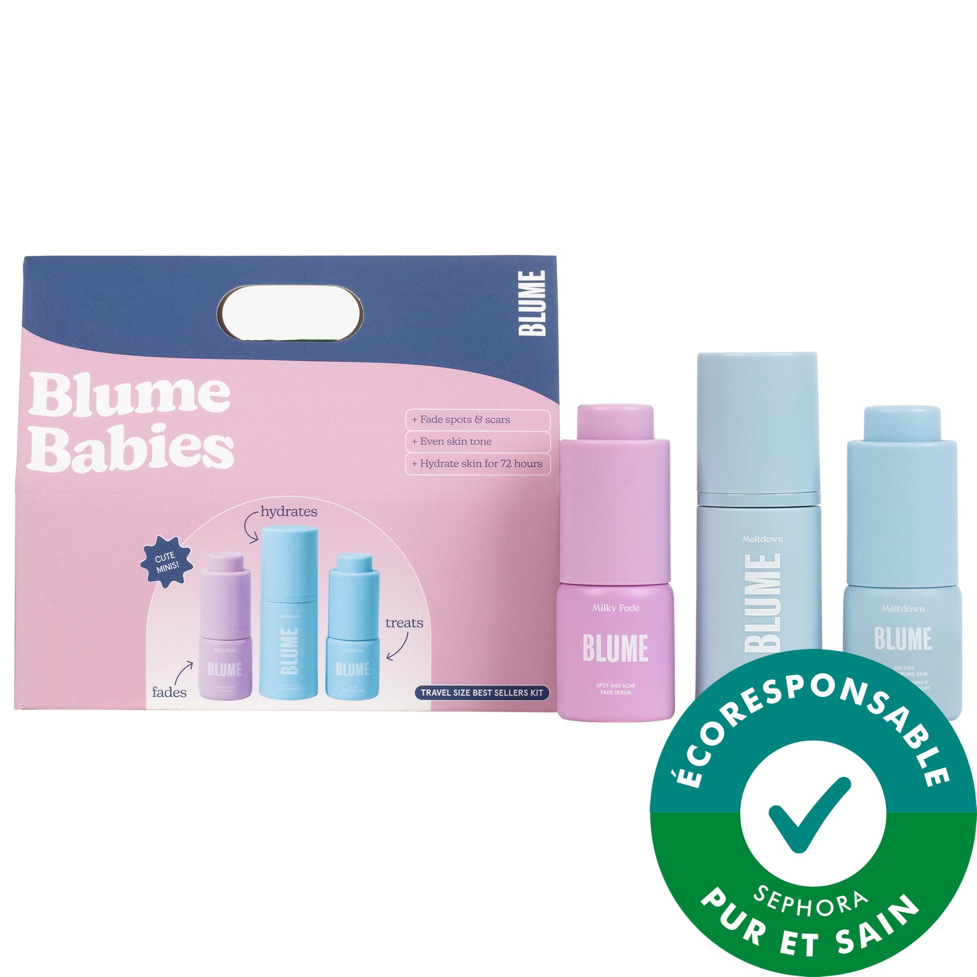Trousse d'essentiels en format de voyage Blume Babies