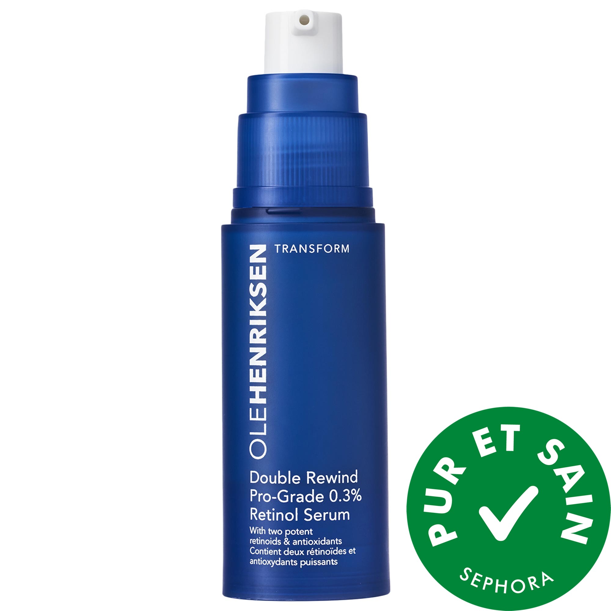 OLEHENRIKSEN Le rétinol double Rewind Pro-Grade à 0,3 % pour les ridules et les rides 1 oz / 30 mL