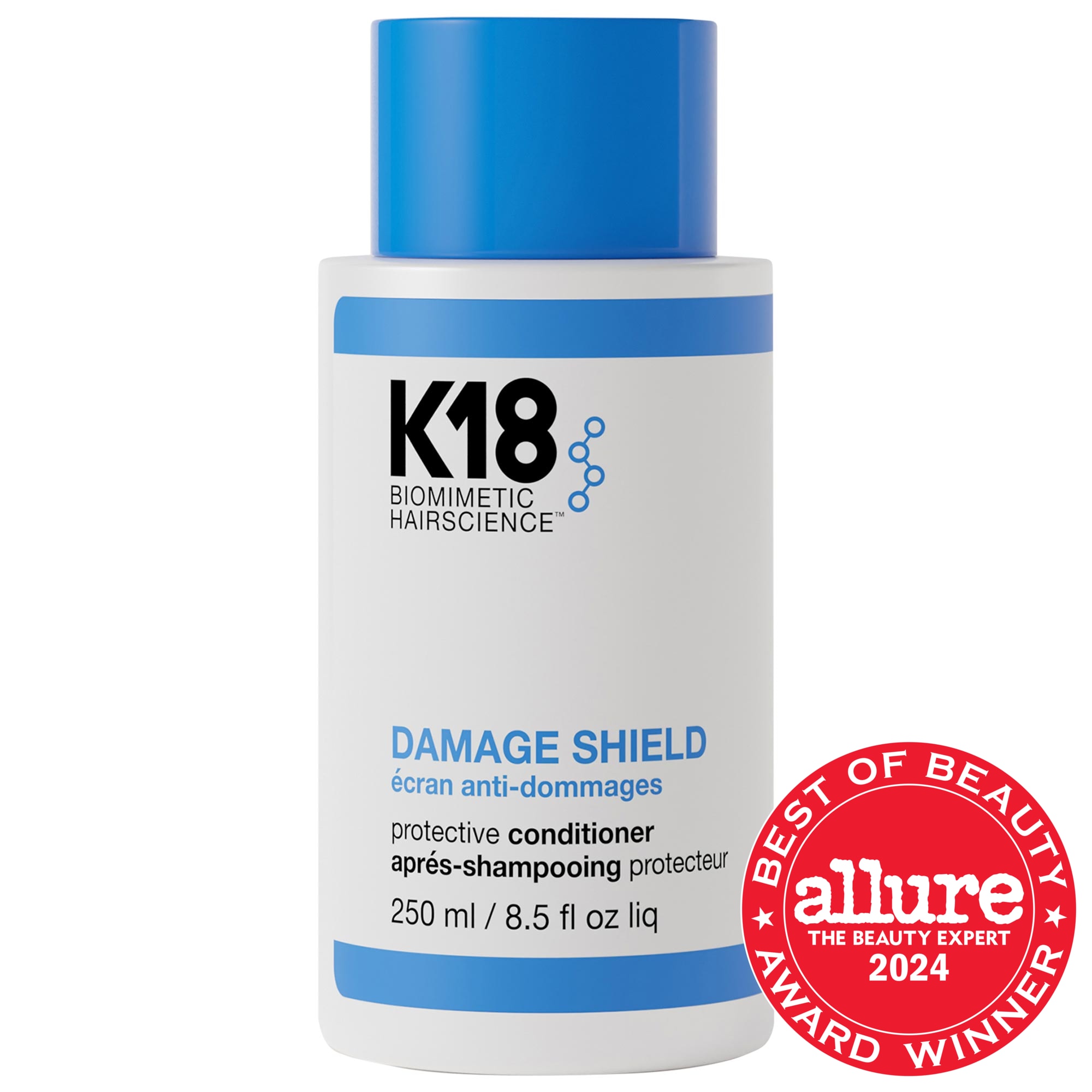 K18 Biomimetic Hairscience DAMAGE SHIELD Protective Conditioner 8.5 oz / 250 mL
