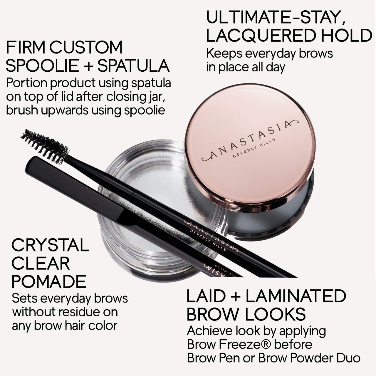 Мини-версия воска для бровей сильной фиксации Anastasia Beverly Hills Brow Freeze — фото 6