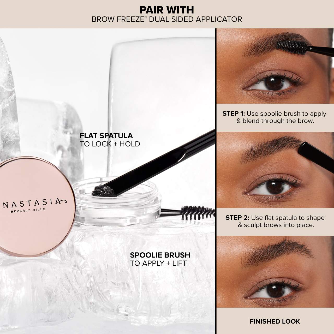 Мини-версия воска для бровей сильной фиксации Anastasia Beverly Hills Brow Freeze — фото 7