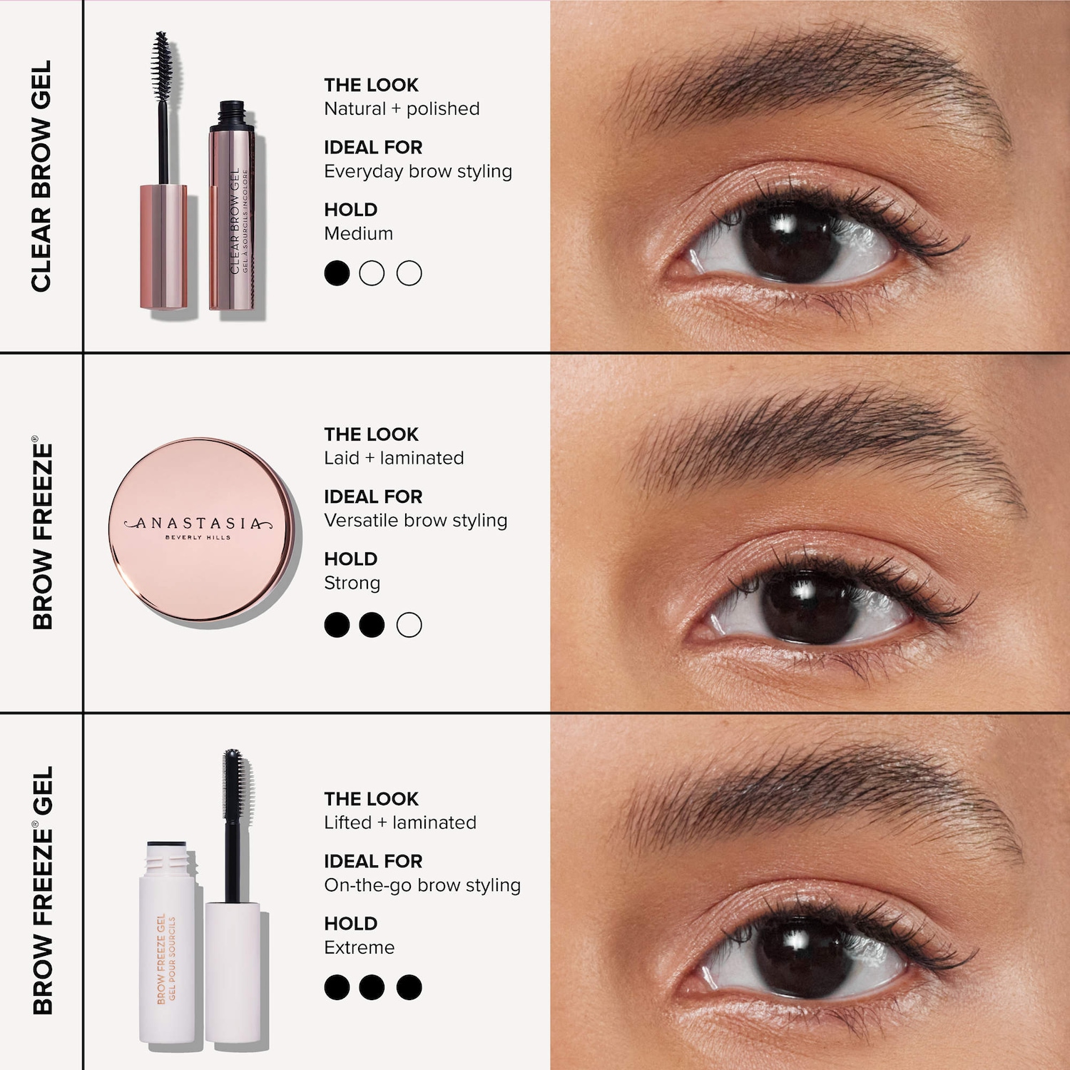コスメ/ヘルスケア メイクアップ Brow Freeze® Gel Extreme-Hold Lifting & Laminating Clear Gel