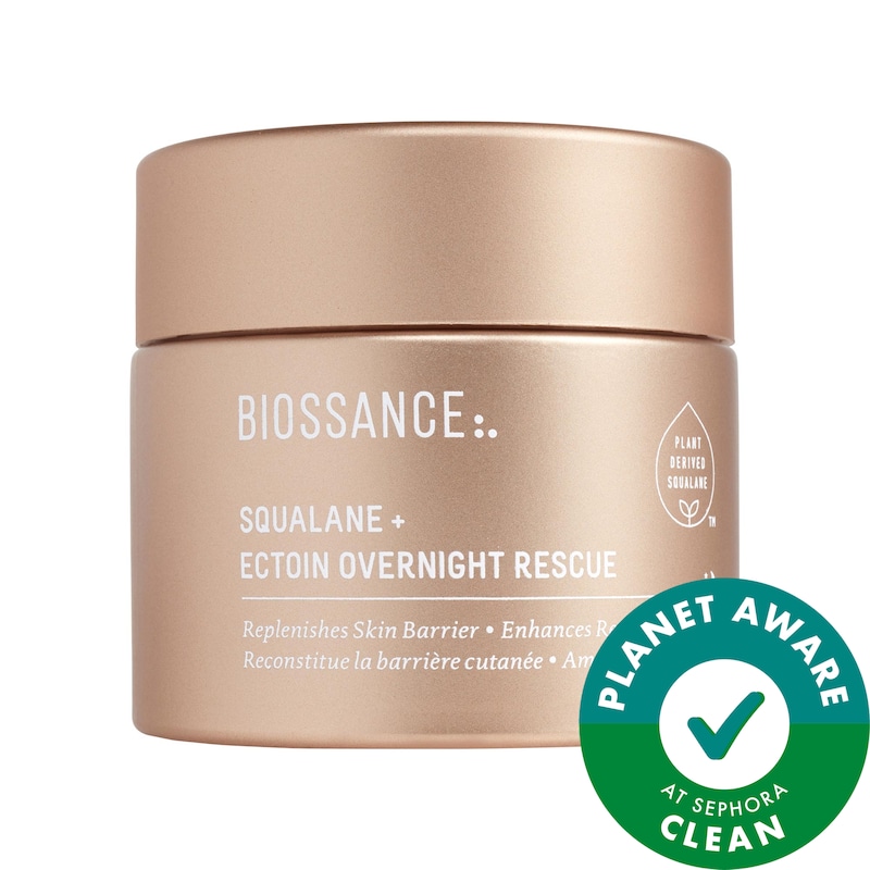 Ectoin Overnight Rescue Deep Repair Night Moisturizer + Squalane