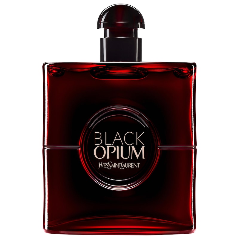 Black Opium Eau de Parfum Over Red with Cherry & Coffee thumbnail 3