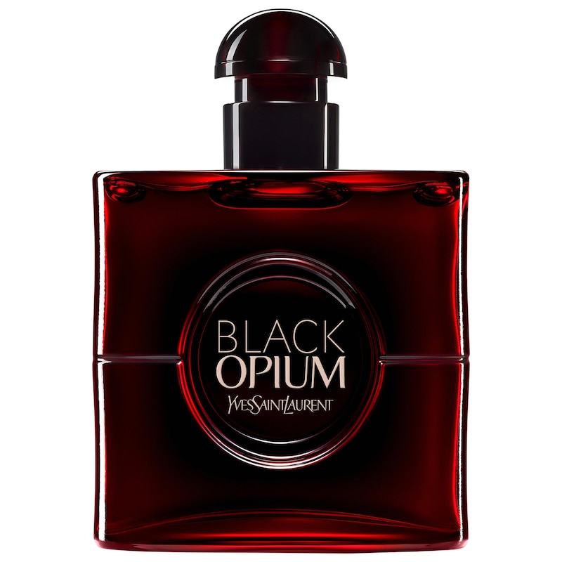Black Opium Eau de Parfum Over Red with Cherry & Coffee