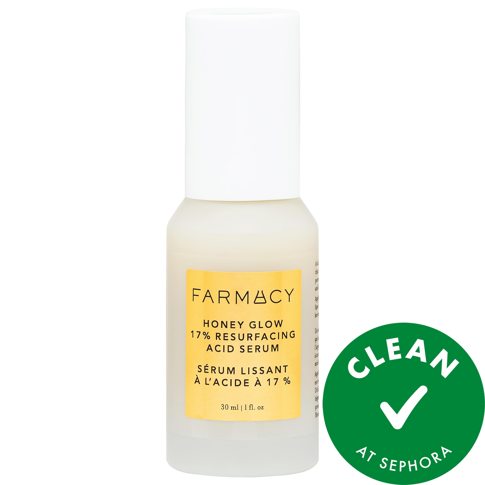 Farmacy Honey Glow 17% AHA + BHA Resurfacing Acid Serum 1 oz