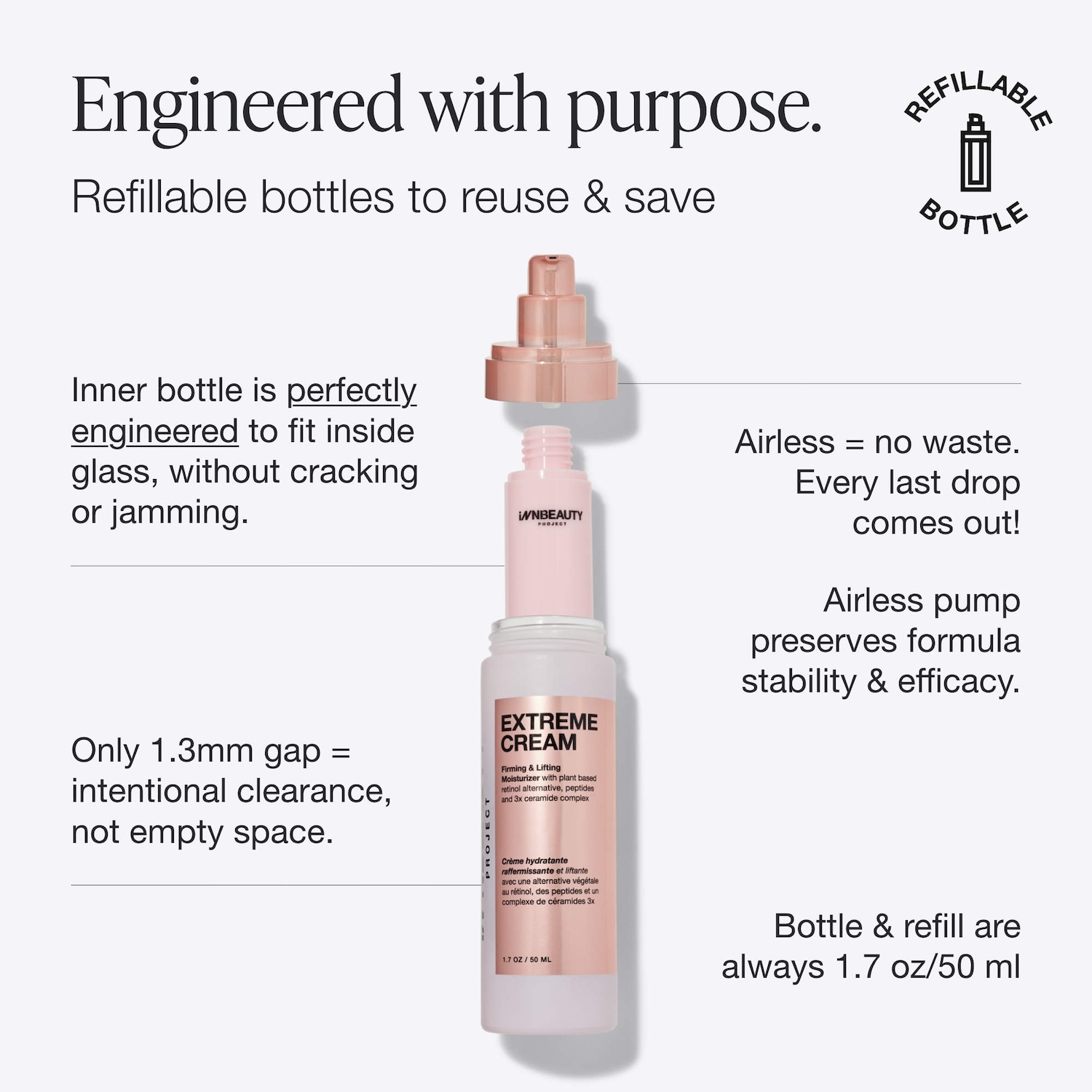 Extreme Cream Anti-Aging, Firming, & Lifting Refillable