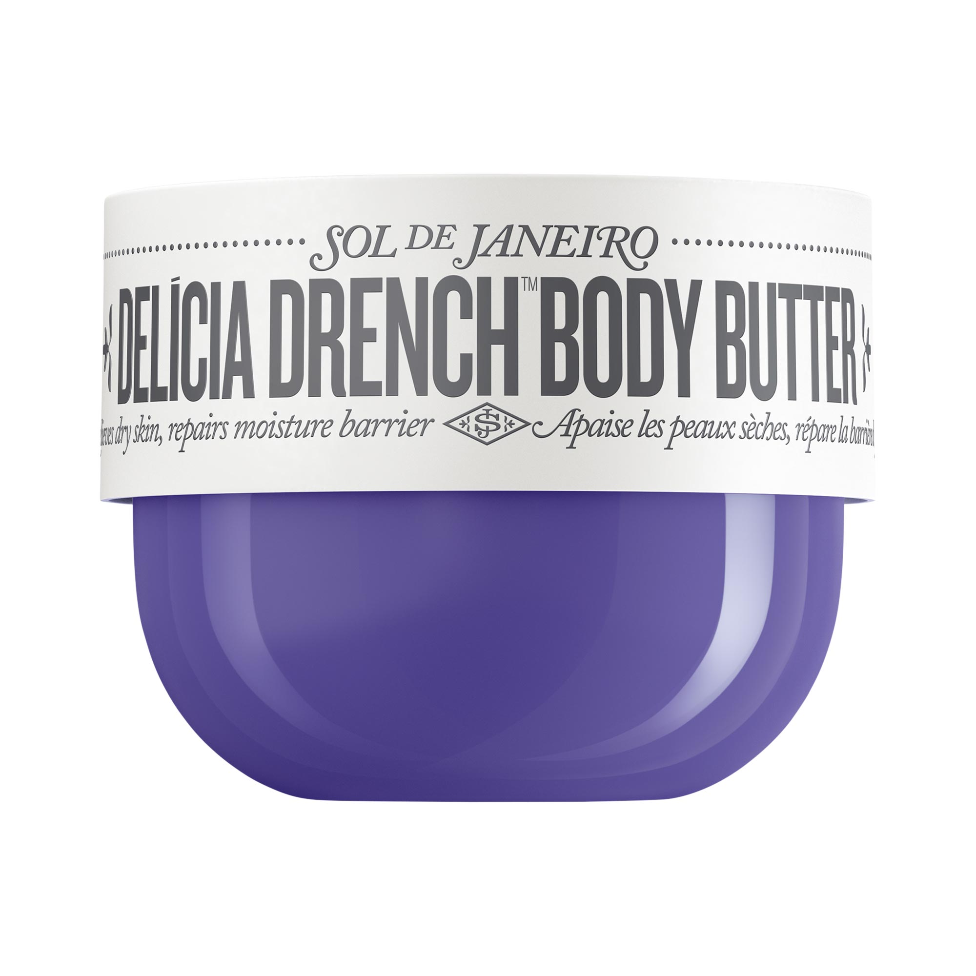 Sol de Janeiro Delícia Drench™ Deeply Moisturizing Body Butter for Dry Skin 8.1 oz / 240 mL