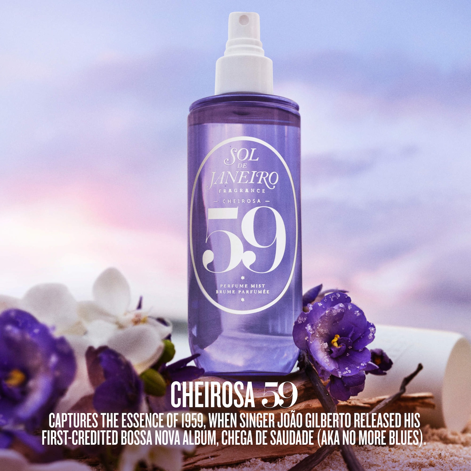 Cheirosa 59 Delicia Hair & Body Refillable Perfume Mist - Sol de Cheirosa 59 Delicia Hair & Body Refillable Perfume Mist - Sol de