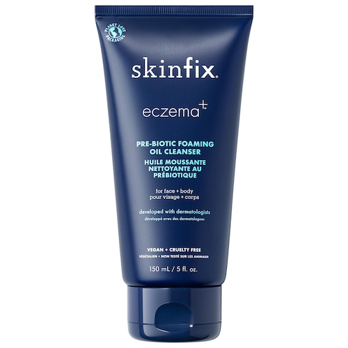 Пенящееся очищающее масло Skinfix Eczema+ с пребиотиками