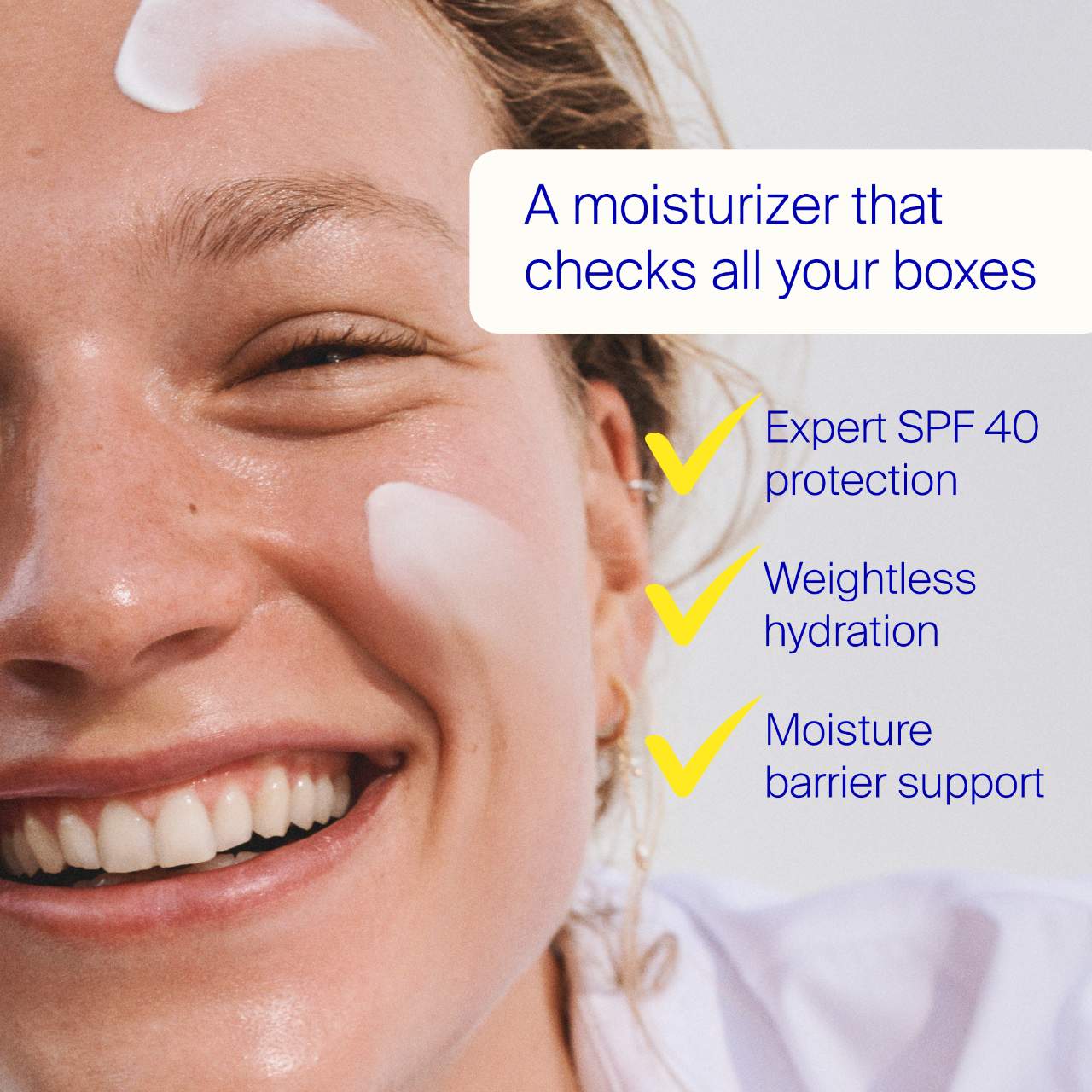 Невесомый увлажняющий солнцезащитный крем для лица SPF 40 Supergoop! Triple Prep — фото 4