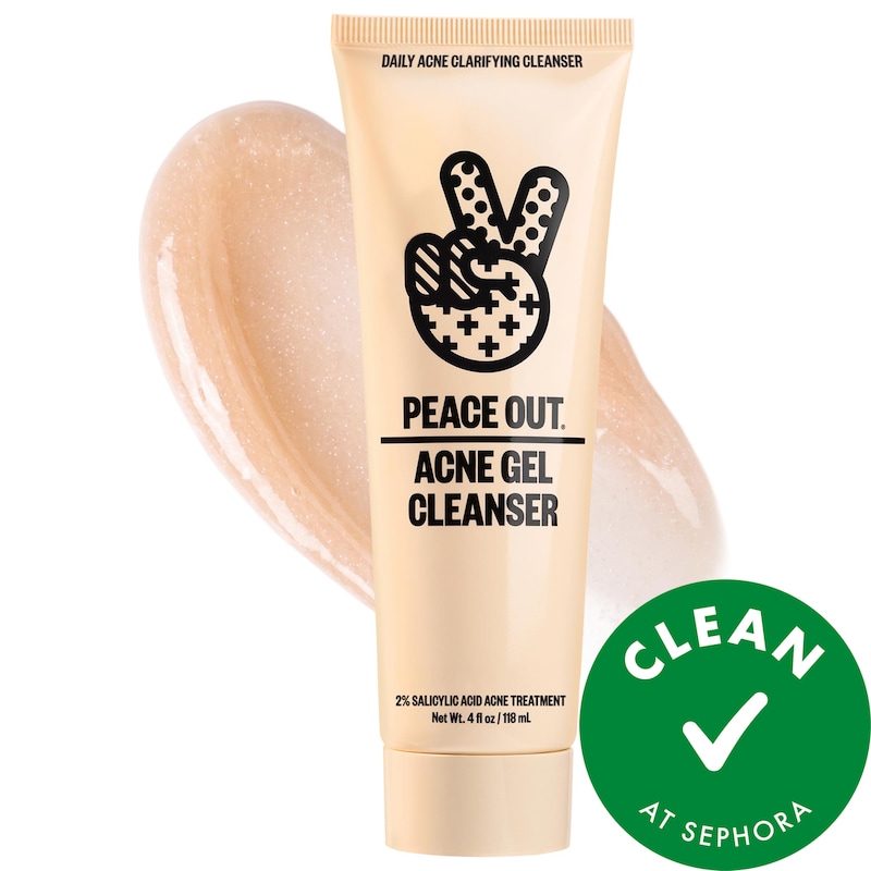 2% Salicylic Acid Acne Gel Cleanser for Pimples and Blackheads