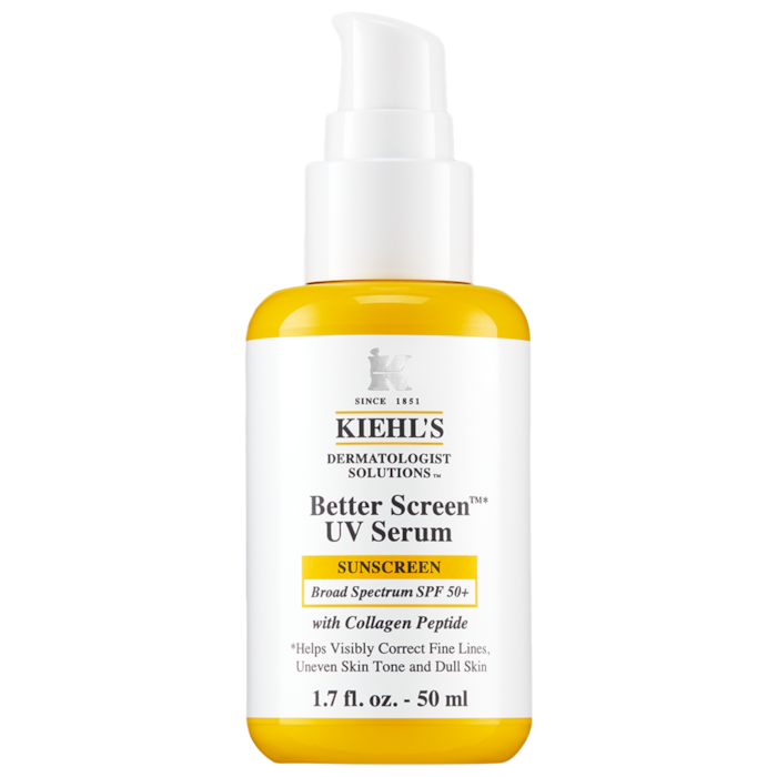 Better Screen™ UV Serum SPF 50+ Facial Sunscreen with Collagen Peptide Kiehl's Since 1851