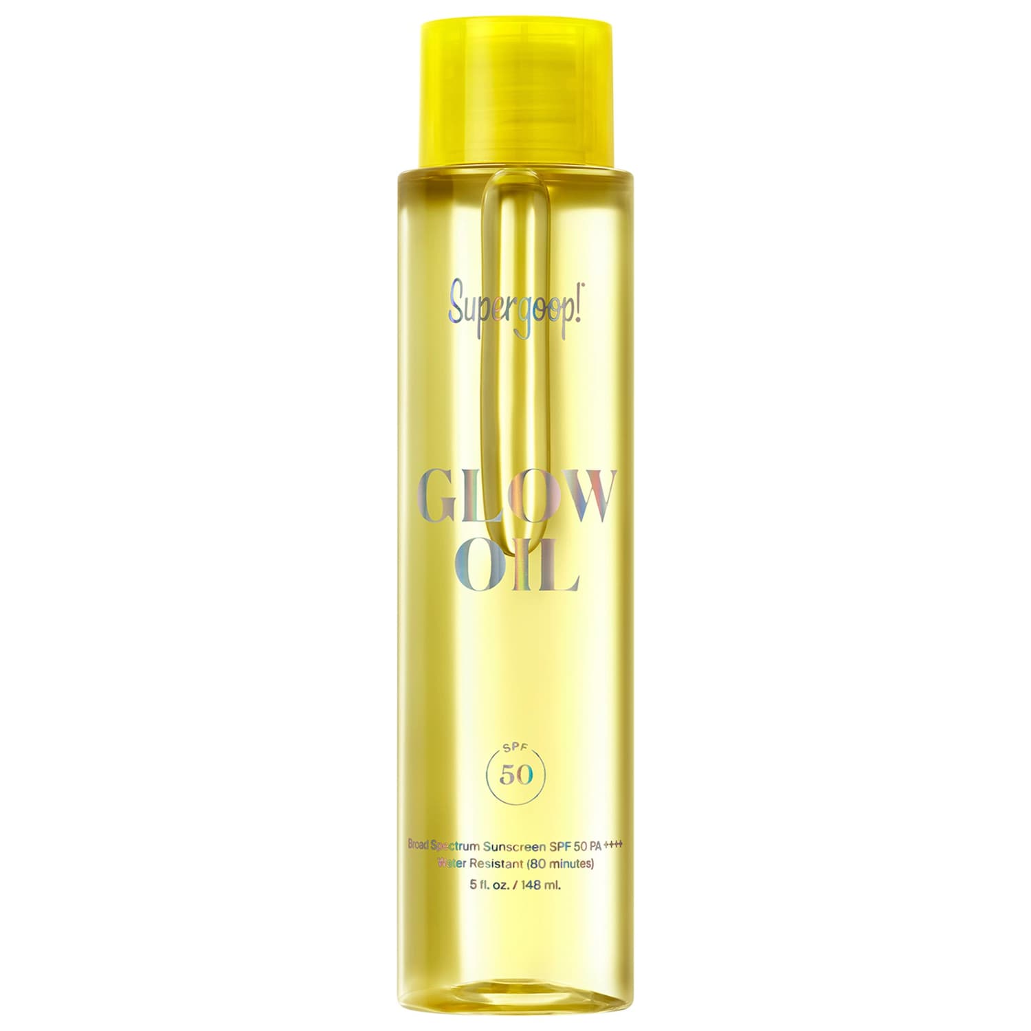 Сухое солнцезащитное масло для тела Supergoop! Glow Oil SPF 50 — фото 1